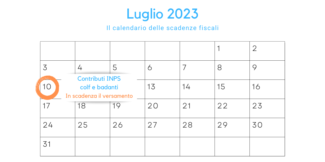 Contributi INPS Colf E Badanti: La Scadenza Il 10 Luglio 2023 ...