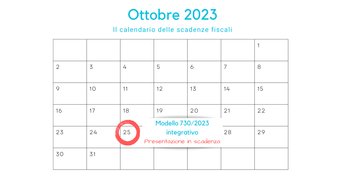 Modello 730/2023 Integrativo: Il 25 Ottobre La Scadenza Per La ...