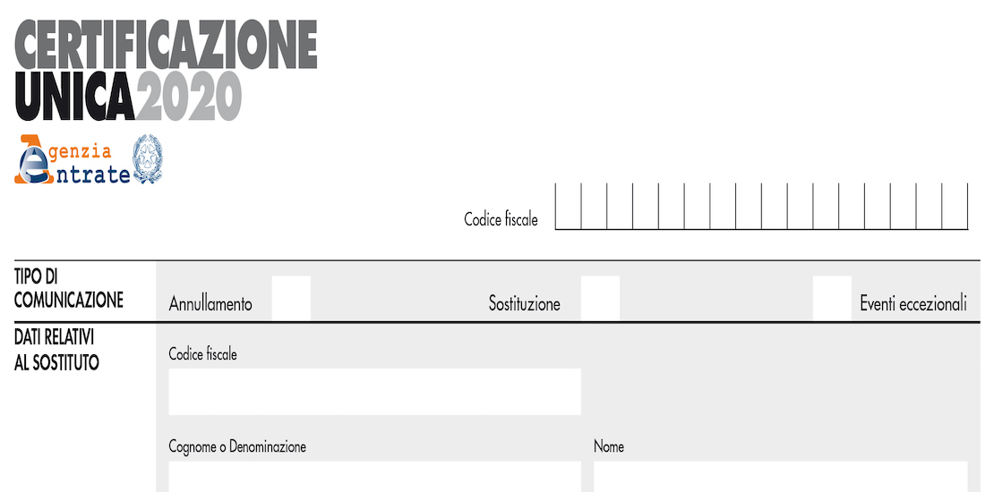 Scadenza Certificazione Unica 2020 proroga per l’invio al 30 aprile